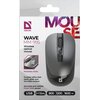 Mysz DEFENDER Wave MM-995 Srebrny Interfejs 2.4 GHz
