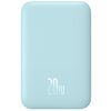 Powerbank BASEUS Magnetic Mini 6000 mAh 20W Niebieski Prąd wyjściowy [A] 1.5