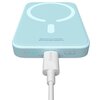 Powerbank BASEUS Magnetic Mini 6000 mAh 20W Niebieski Typ kabla Kabel USB-C - USB-C