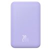 Powerbank BASEUS Magnetic Mini 20000mAh 20W Fioletowy Prąd wyjściowy [A] 2.4