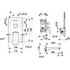 Zestaw wannowy podtynkowy KFA ARMATURA Mokait 5539-401-00 Chrom Bateria termostatyczna Nie