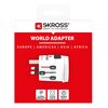 Adapter podróżny SKROSS PRO Light World 1.103165 Kolor Biały