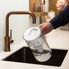 Dzbanek filtrujący WESSPER Borosilicate AquaClassic Biały Wykonanie Szkło