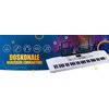 Keyboard MUSICMATE MM-01 KeyDeluxe Biały Midi Nie