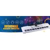 Keyboard MUSICMATE MM-01 Biały Midi Nie