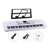 Keyboard MUSICMATE MM-01 Biały Dynamiczna klawiatura Nie