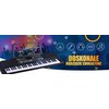 Keyboard MUSICMATE MM-02 Czarny Midi Nie