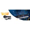 Keyboard MUSICMATE MM-02 KeyDeluxe Czarny Wyjście słuchawkowe Tak