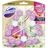 Kostka do WC DOMESTOS Aroma Lux Pink Jasmine & Elderflower 3x55g