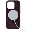 Etui NJORD BY ELEMENTS Salmon Leather MagSafe do Apple iPhone 15 Pro Max Bordowy Kompatybilność Apple iPhone 15 Pro Max