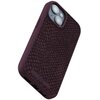 Etui NJORD BY ELEMENTS Salmon Leather MagSafe do Apple iPhone 15 Plus Bordowy Model telefonu iPhone 14 Plus
