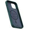 Etui NJORD BY ELEMENTS Salmon Leather MagSafe do Apple iPhone 15 Plus Zielony Gwarancja 24 miesiące