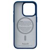 Etui NJORD BY ELEMENTS Suede Comfort+ MagSafe do Apple iPhone 15 Pro Niebieski Model telefonu iPhone 15 Pro