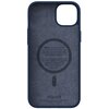 Etui NJORD BY ELEMENTS Salmon Leather MagSafe do Apple iPhone 15 Plus Niebieski Gwarancja 24 miesiące