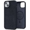 Etui NJORD BY ELEMENTS Salmon Leather MagSafe do Apple iPhone 15 Plus Czarny Seria telefonu iPhone