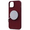 Etui NJORD BY ELEMENTS Suede Comfort+ MagSafe do Apple iPhone 15 Plus Czerwony Typ Etui nakładka