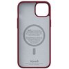 Etui NJORD BY ELEMENTS Suede Comfort+ MagSafe do Apple iPhone 15 Plus Czerwony Kompatybilność Apple iPhone 15 Plus