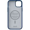 Etui NJORD BY ELEMENTS Suede Comfort+ MagSafe do Apple iPhone 15 Plus Niebieski Kompatybilność Apple iPhone 15 Plus