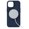 Etui NJORD BY ELEMENTS Salmon Leather MagSafe do Apple iPhone 15 Niebieski Model telefonu iPhone 13