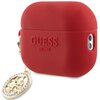 Etui GUESS 3D Rubber 4G Diamond Charm do Apple AirPods Pro 2 gen Czerwony Możliwość ładowania Nie