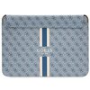Etui na laptopa GUESS Sleeve 4G Printed Stripes 16 cali Niebieski