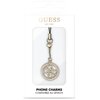 Zawieszka do telefonu GUESS Strap 4G Rhinestone Charm Złoty Kolor Złoty