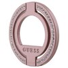 Uchwyt i podstawka GUESS Ring Stand MagSafe Różowy