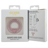Uchwyt i podstawka GUESS Ring Stand MagSafe Różowy Kolor Różowy