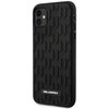 Etui KARL LAGERFELD 3D Rubber Monnogram do Apple iPhone 11/Xr Czarny Seria telefonu iPhone