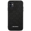 Etui KARL LAGERFELD 3D Rubber Monnogram do Apple iPhone 11/Xr Czarny Model telefonu iPhone 11
