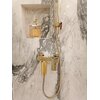 Filtr prysznicowy FITAQUA AWF-SWR-P-GD 1244 Złoty Zalecana wymiana Co 3-6 miesięcy lub 5000 litrów