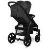Wózek dziecięcy LIONELO Annet Plus Carbon Czarny Bezpieczeństwo Hamulec bezpieczeństwa
