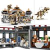 LEGO 76961 Jurassic World Centrum dla odwiedzających: atak tyranozaura i raptora Motyw Centrum dla odwiedzających: atak tyranozaura i raptora