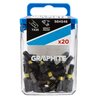 Zestaw bitów GRAPHITE 56H546 (20 szt.) Zawartość zestawu 20 x bit