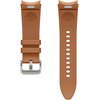 Pasek do Samsung Galaxy Watch 6 Hybrid Eco-Leather (20mm) S/M Brązowy Materiał Fluoroelastomer