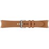 Pasek do Samsung Galaxy Watch 6 Eco-Leather (20mm) M/L Brązowy Materiał Skóra syntetyczna