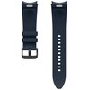 Pasek do Samsung Galaxy Watch 6 Hybrid Eco-Leather (20mm) M/L Granatowy Materiał Fluoroelastomer