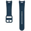 Pasek do Samsung Galaxy Watch 6 Sport Band (20mm) S/M Granatowy Materiał Fluoroelastomer