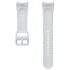 Pasek do Samsung Galaxy Watch 6 Sport Band (20mm) M/L Srebrny Materiał Fluoroelastomer