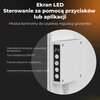Grzejnik elektryczny AENO Premium Eko Smart Led AGH0003S Biały Waga z opakowaniem [kg] 10.00