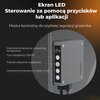 Grzejnik elektryczny AENO Premium Eko Smart Led AGH0005S Szary Waga z opakowaniem [kg] 10.00