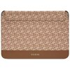 Etui na notebooka GUESS GCube Stripes Computer Sleeve 14 cali Brązowy