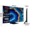 Telewizor TCL 55C809 55'' MINILED 4K 144Hz Google TV Dolby Vision Dolby Atmos HDMI 2.1 Smart TV Tak