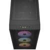 Obudowa CORSAIR 3000D Airflow RGB Czarny Złącza USB 3.0 x 2, Wejście mikrofonowe x 1, Wyjście słuchawkowe/głośnikowe x 1