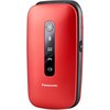 Telefon PANASONIC KX-TU550EXC Czerwony Pamięć wbudowana [GB] 0.128