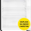 Lodówka SMITH&BROWN SFTTF-212-BE3 85cm Czarna Położenie zamrażarki Wewnątrz