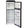 U Lodówka RAVANSON LKK-210RB Retro 147cm Czarna Liczba półek 3
