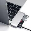 Hub SATECHI ST-TCUPS USB Typu C, Pasywny Srebrny Liczba portów ładujących [szt.] 1