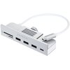 Hub SATECHI ST-UCICHS USB Typu C, Pasywny Srebrny