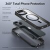 Etui ESR Armor Tough Kickstand HaloLock Magsafe do Apple iPhone 15 Przezroczysto-czarny Typ Etui z podstawką